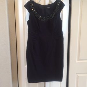 Adrianna Papell Navy dress 14w